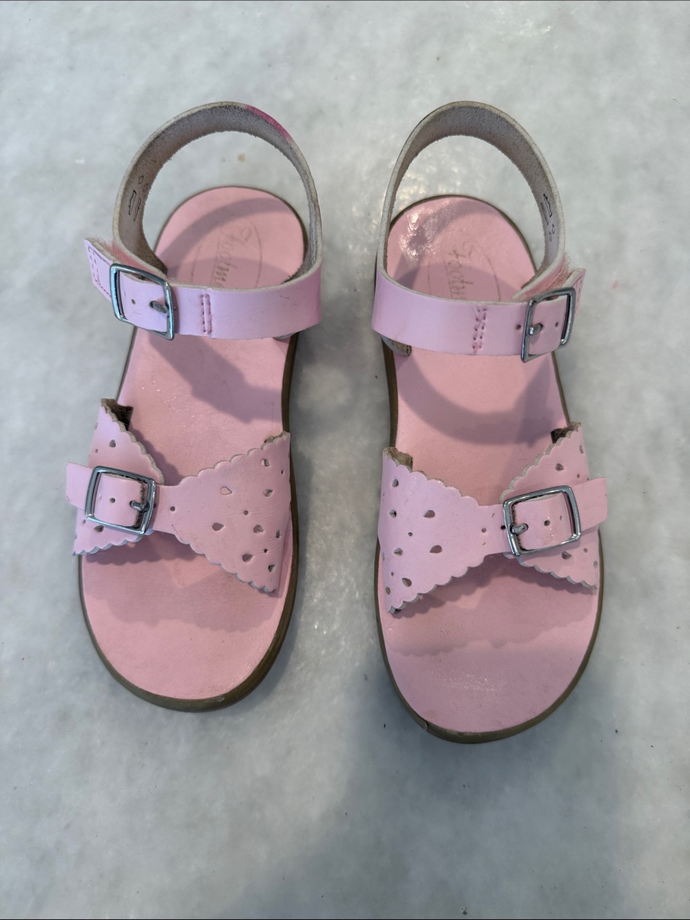 FootMates Pink Buckle Sandals for Kids